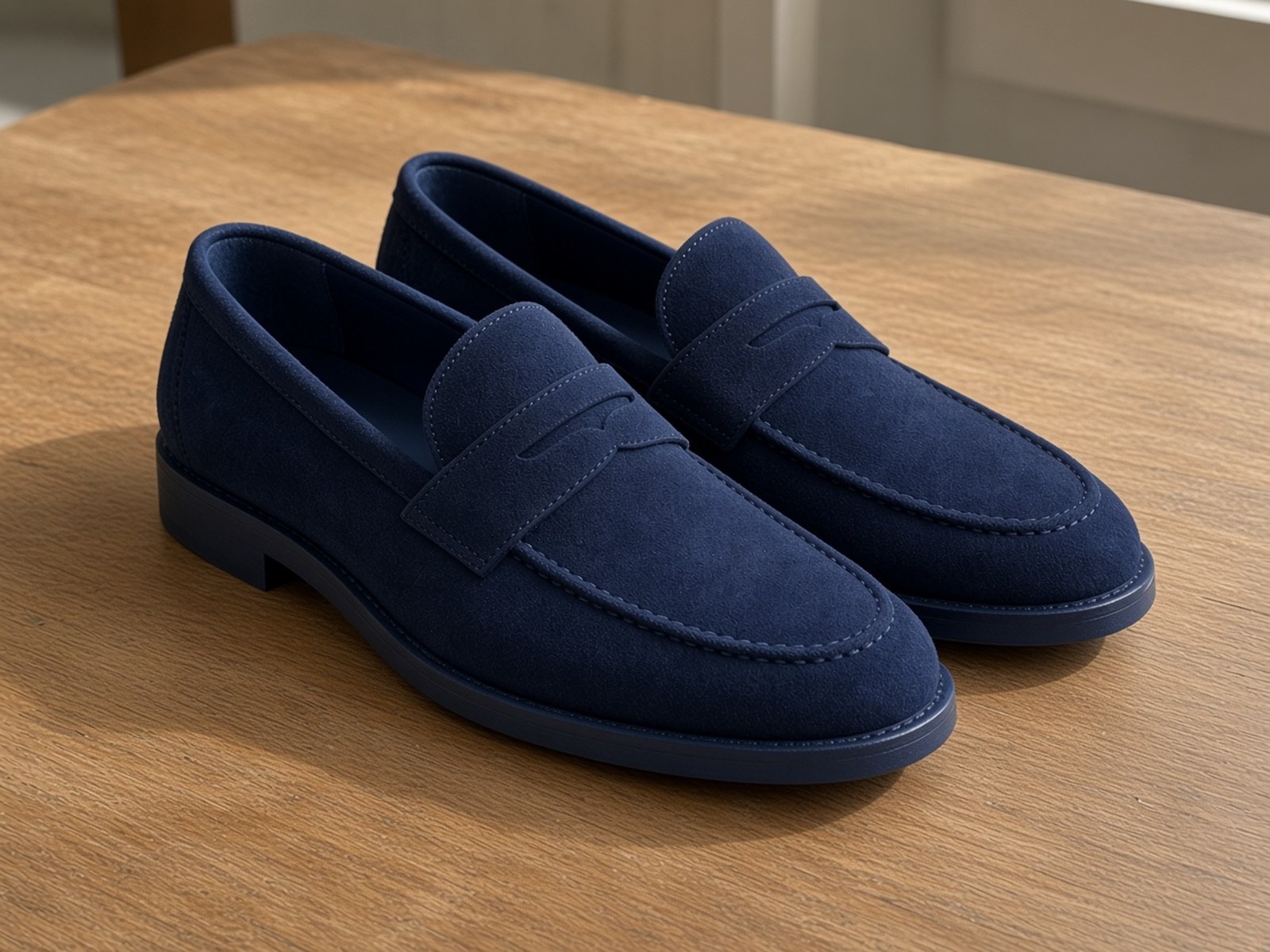 After: Loafer da lộn — spa suede